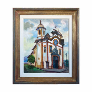 Igreja de São Francisco de Assis Ouro Preto | Pintura | Estevão